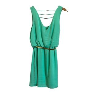 NWT City Studio Sleeveless Strappy Beaded Tank Dress XS